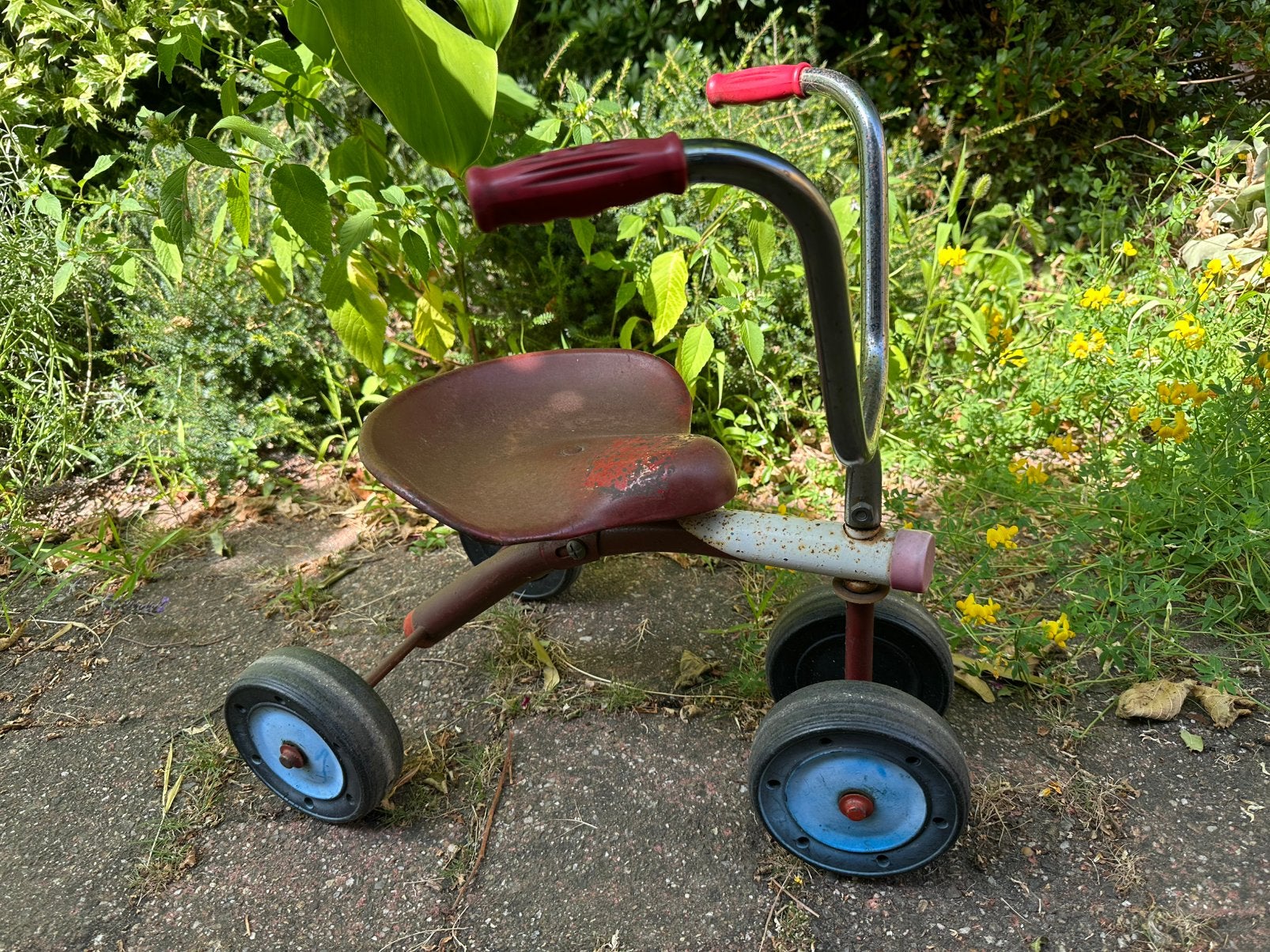 Vintage loopfietsje met stoer hoog stuur, Ophalen, Gebruikt