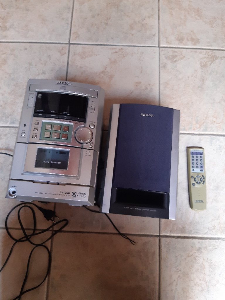 Stereo set Aiwa, Audio, Tv en Foto, Stereo-sets, Ophalen of Verzenden, Gebruikt, Tuner of Radio, Overige merken