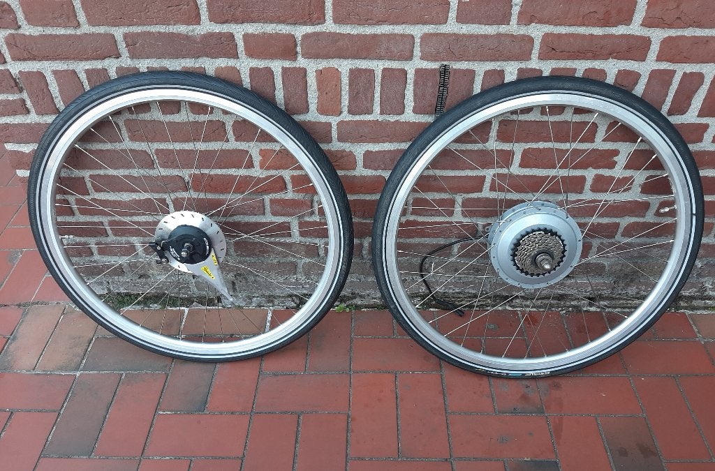 Elektrisch Aluminium Wielset 28 inch Koga Miyata Tesla 24V, Fietsen en Brommers, Elektrisch Aluminium Wielset 28 inch Koga Miyata Tesla 24V