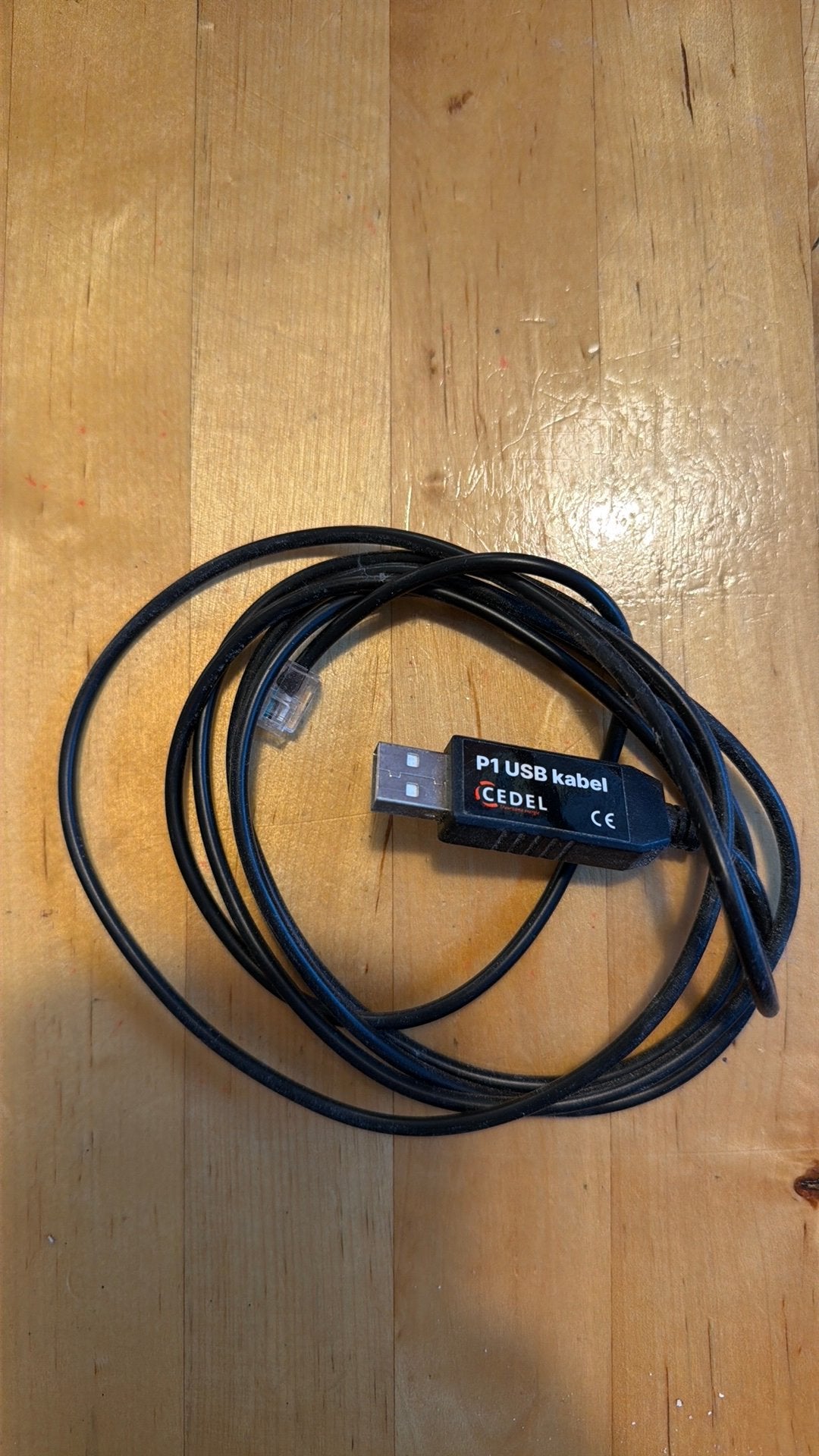 P1 USB kabel Cedel, Ophalen of Verzenden, Zo goed als nieuw
