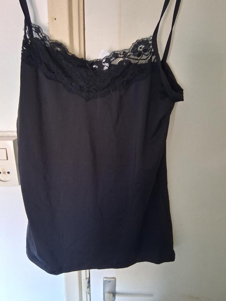 nachthemd met kant aan de voorkant, Onbekend, Ophalen, Zo goed als nieuw, Maat 46/48 (XL) of groter