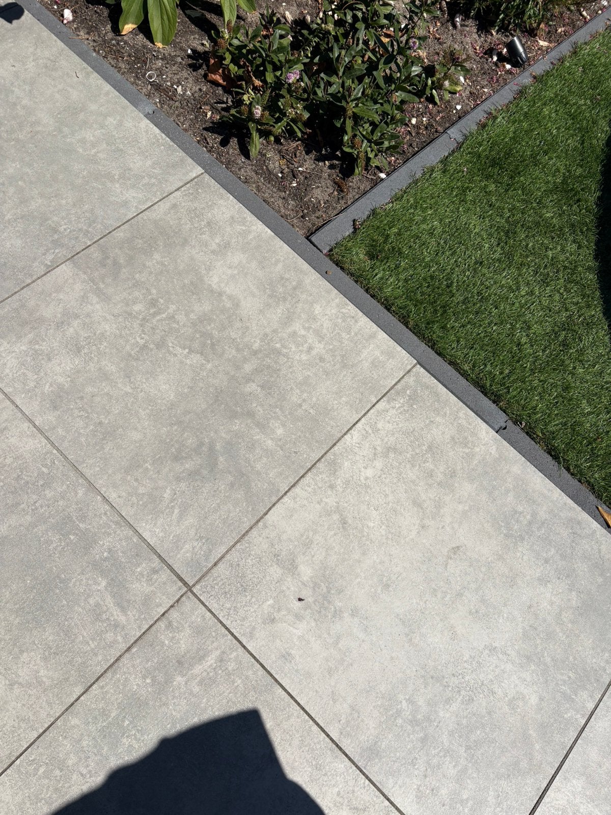 Tuintegel kermamisch op beton, Ophalen, Keramiek, Zo goed als nieuw, 10 m² of meer