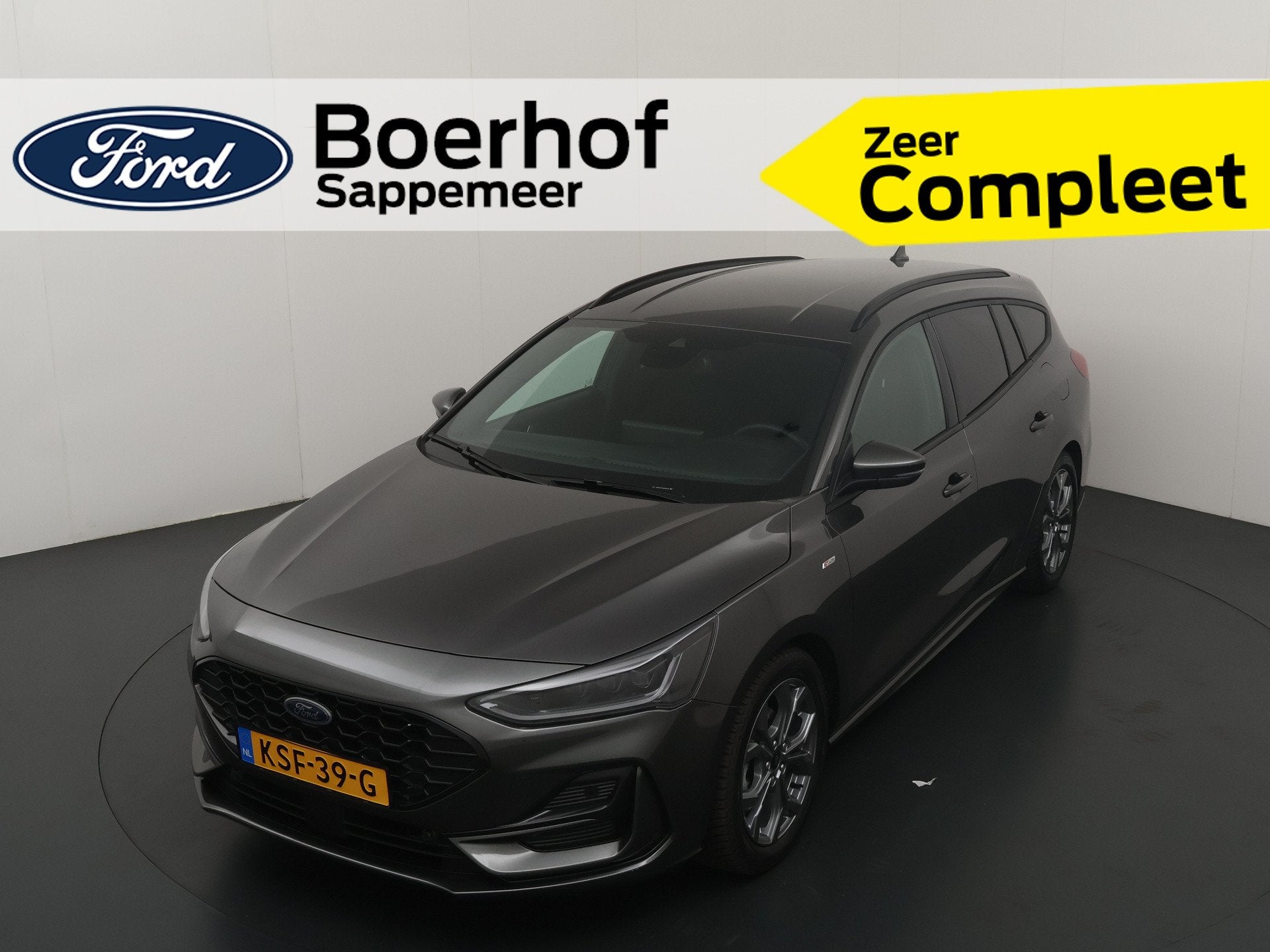 Ford FOCUS Wagon EcoBoost Hybrid 155 pk ST-Line X | Winter P, Stof, Gebruikt, 155 pk, Hybride Elektrisch/Benzine