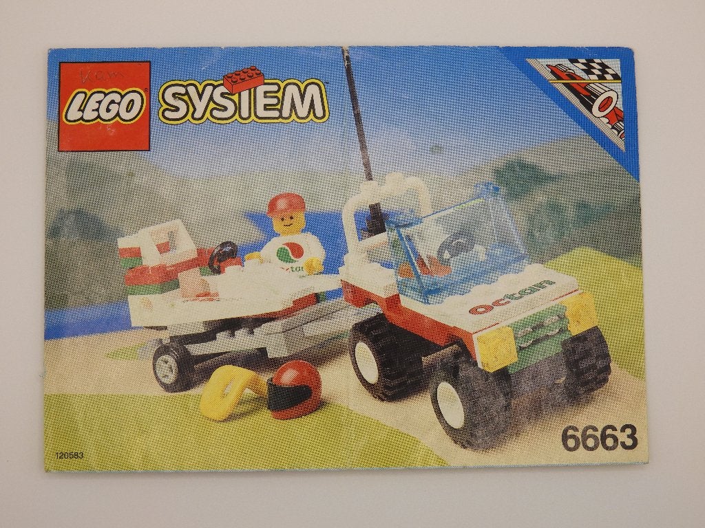 Lego 6663 Vintage Wave Rebel, Compleet, Gebruikt, Overige thema's, Lego