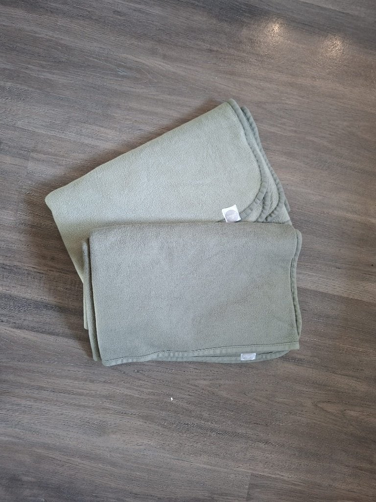 2x Jollein ledikantdeken Forest Green, Groen, Jollein, Ophalen of Verzenden, Zo goed als nieuw