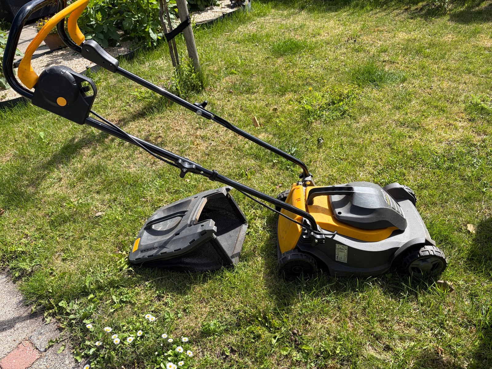 Stiga Collector 35 E elektrische grasmaaier, Tuin en Terras, Ophalen, Cirkelmaaier, Gebruikt, Elektrische grasmaaier