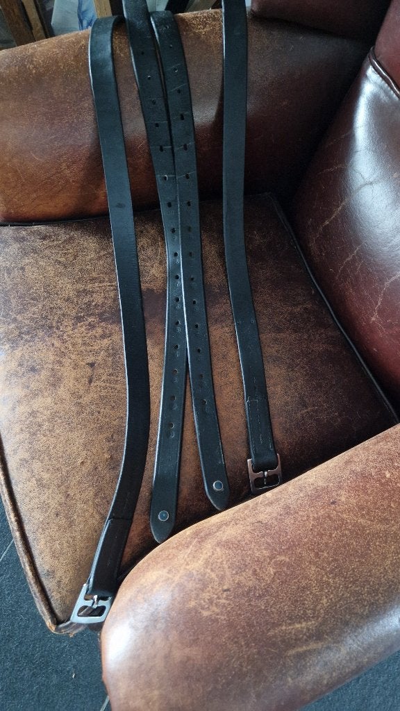 Stubbe beugelriem XL, Ophalen of Verzenden, Zo goed als nieuw, Dressuur, Zwart