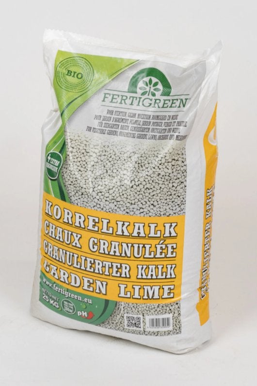 Korrelkalk, Ophalen, Tuinaarde