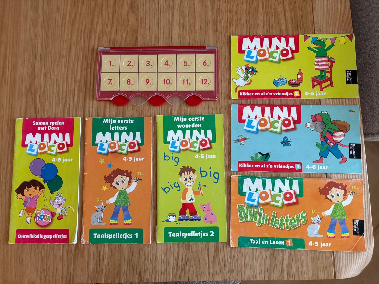 Mini Loco met zes boekjes, Kinderen en Baby's, Speelgoed | Educatief en Creatief, Ophalen, Gebruikt, Taal en Lezen