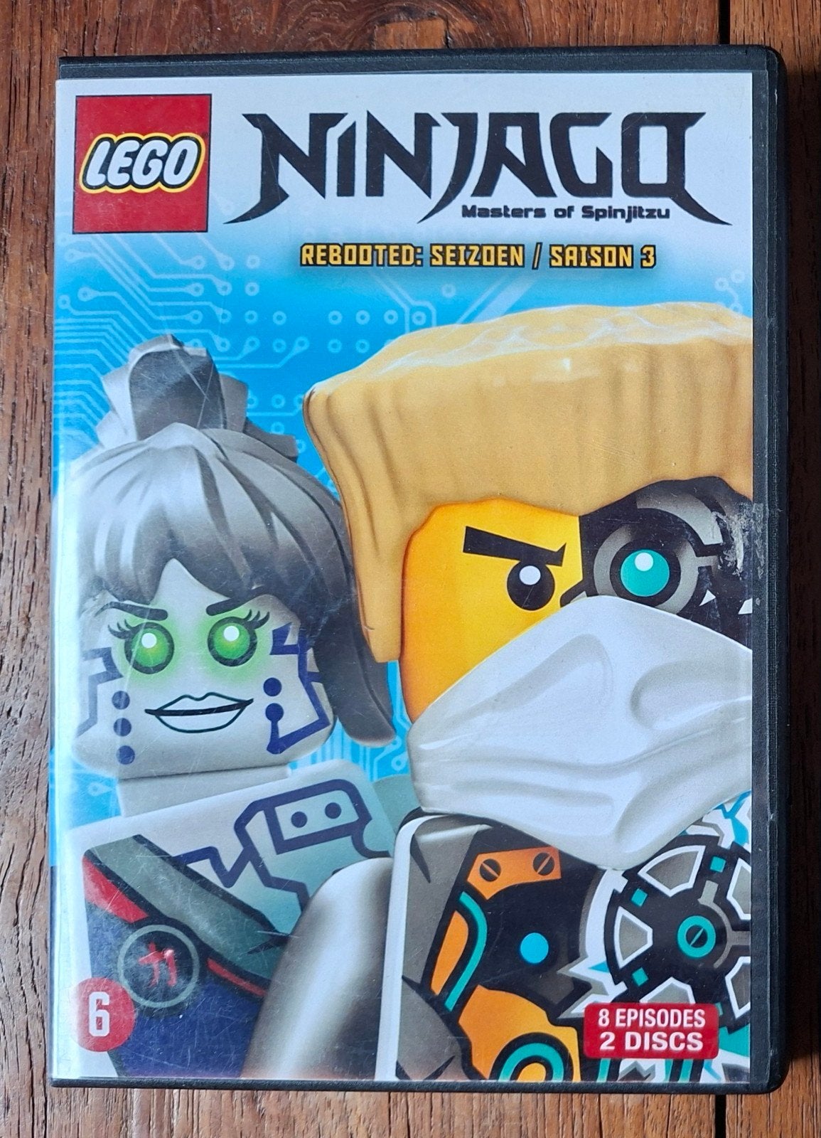 lego ninjago dvd seizoen 3 Rebooted, Ophalen of Verzenden