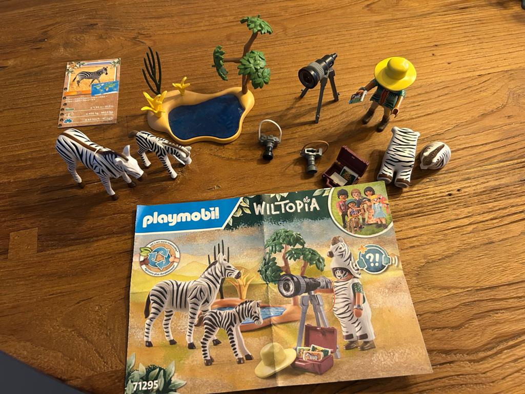 Playmobil Wiltopia 71295 zebra, Ophalen of Verzenden, Zo goed als nieuw, Jongen of Meisje