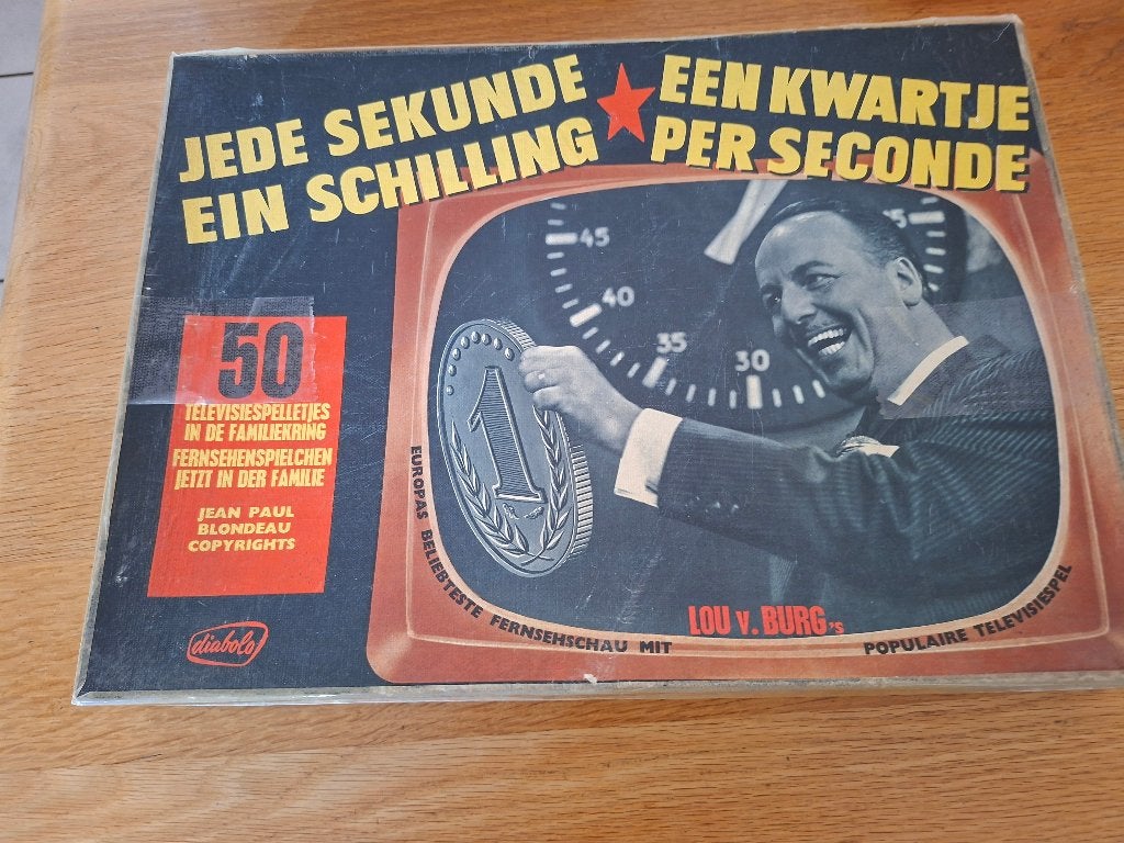 Een kwartje per seconde, 50 televisiespelletjes, Ophalen of Verzenden