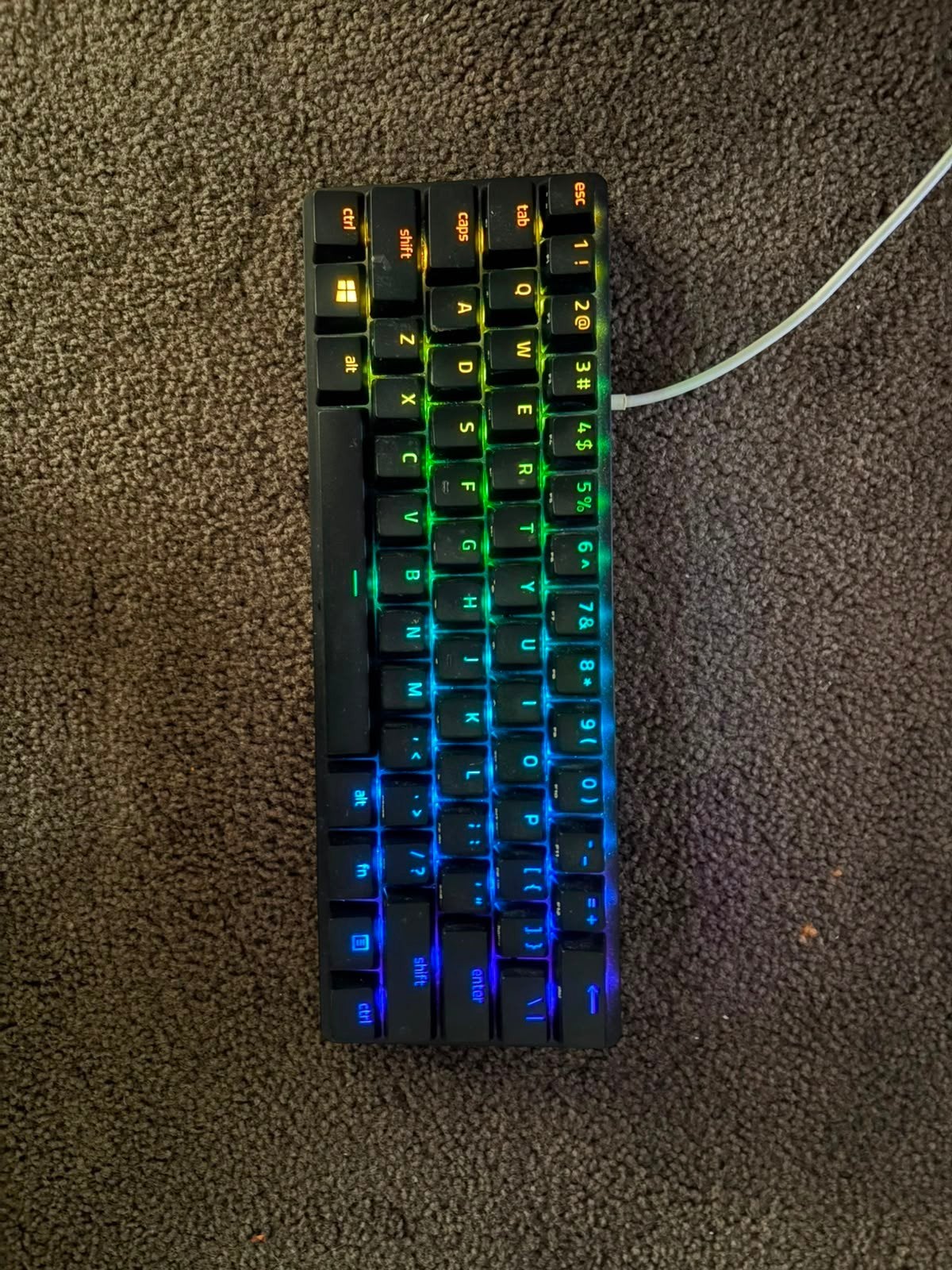 Razer Huntsman Mini, Ophalen of Verzenden, Zo goed als nieuw, Razer, Qwerty