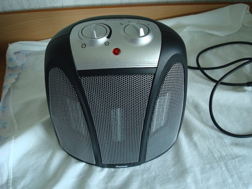 EUROM Elektrische Ventilator kachel, Huis en Inrichting, Kachels, Ophalen, Overige soorten, Elektrisch, Zo goed als nieuw