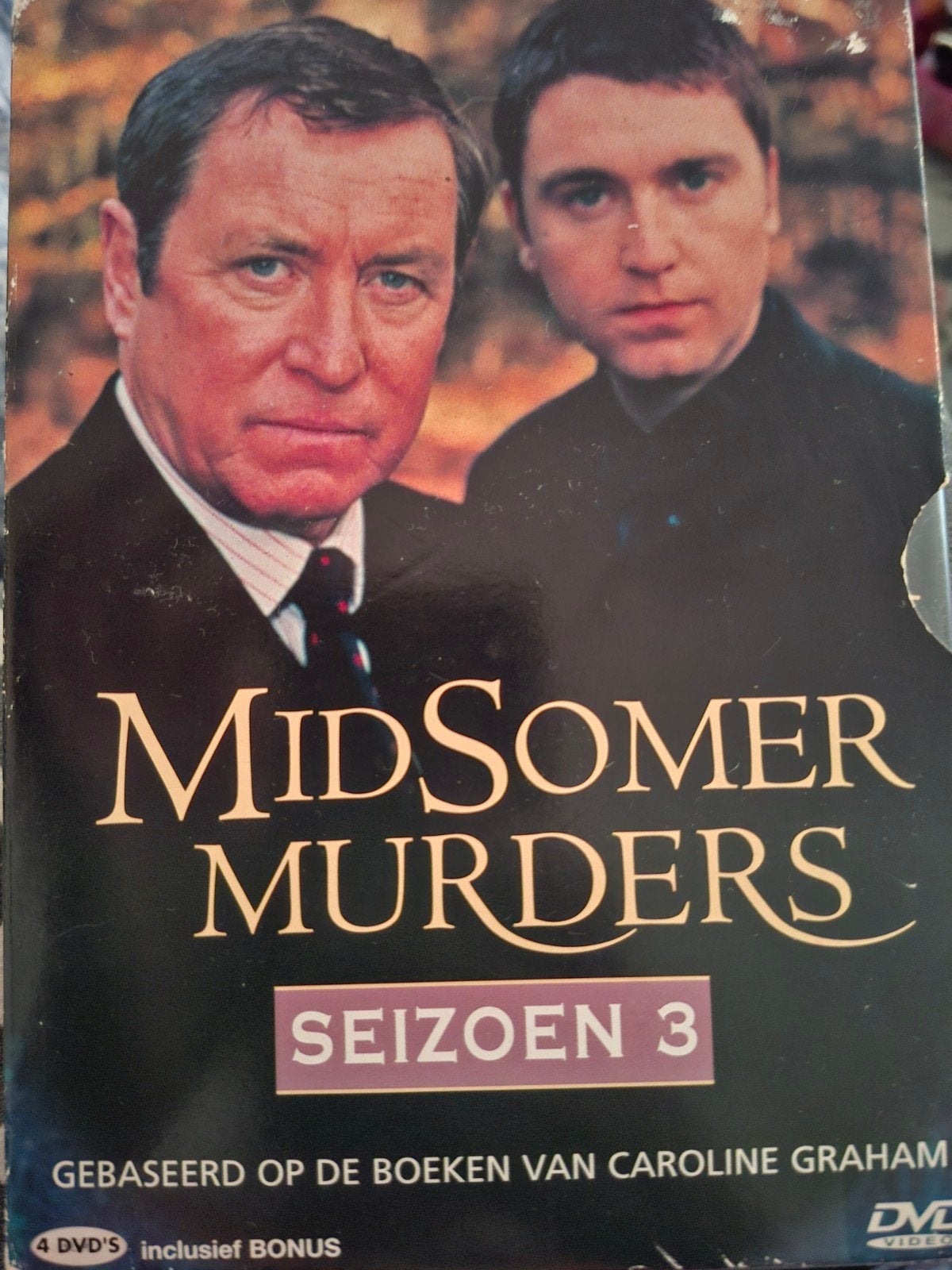 Midsomer Murders Seizoen 3 DVD Boxset - 4 DVD's, Vanaf 12 jaar, Verzenden, Gebruikt, Detective en Krimi