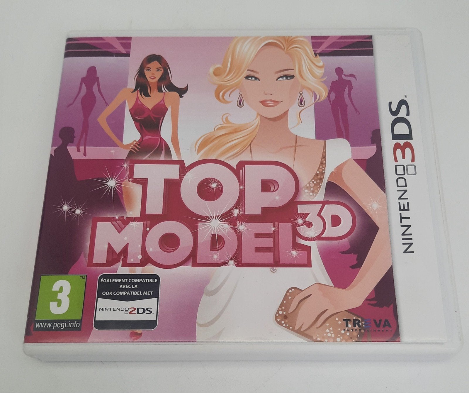Top Model 3D 3DS spel, Spelcomputers en Games, Overige genres, 1 speler, Ophalen of Verzenden, Zo goed als nieuw