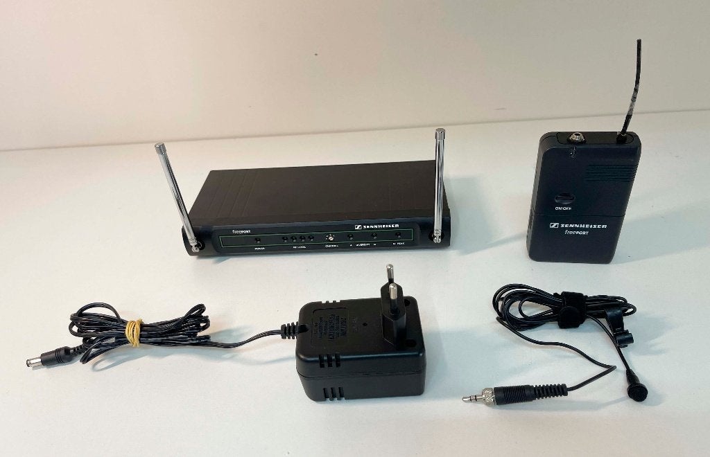 Sennheiser FreePORT draadloze microfoonset, N, Overige typen, Ophalen of Verzenden, Sennehiser