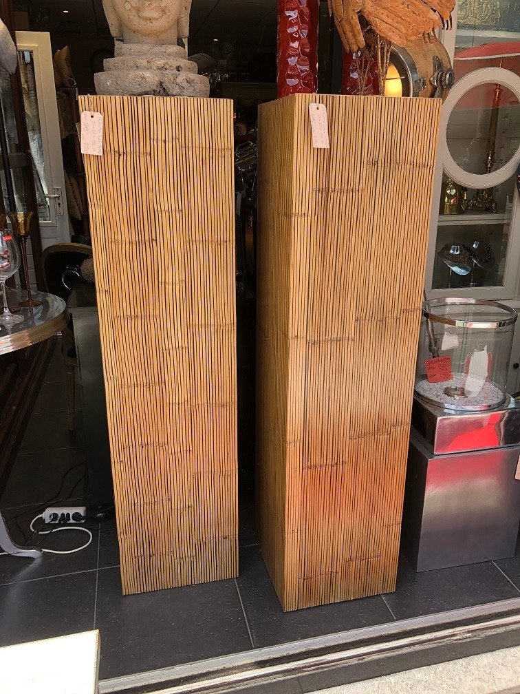 Plantenzuil zuil pilaar Bamboe 150 hoog, Ophalen, Wilms, Nieuw, Info@houseofcoco.nl