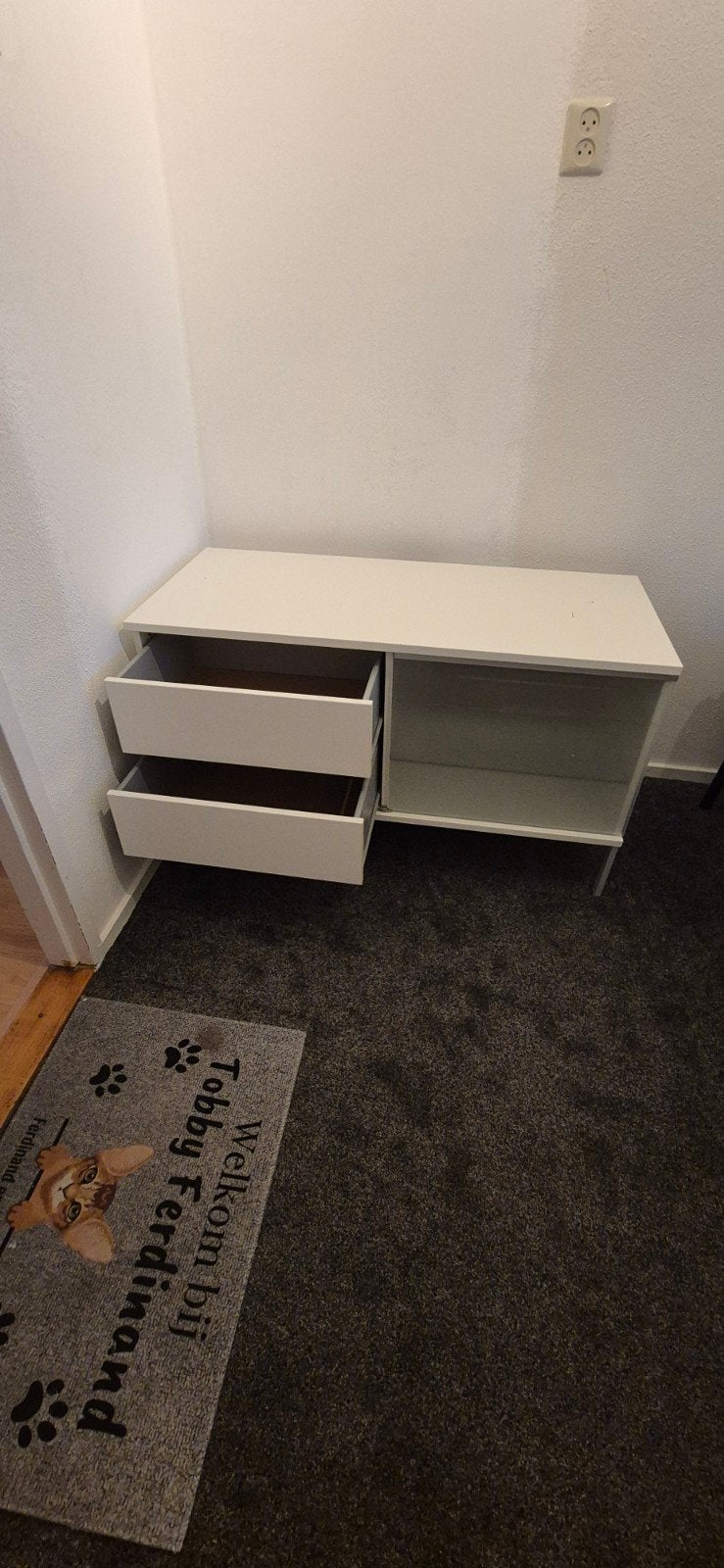 Tv kast, Ophalen, 100 tot 150 cm, Zo goed als nieuw, Minder dan 100 cm