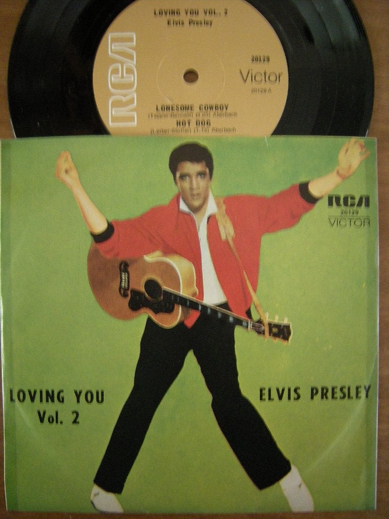 Elvis Presley (Loving You Vol.2) ep., Cd's en Dvd's, Vinyl Singles, Gebruikt, 7 inch, Ophalen of Verzenden, EP