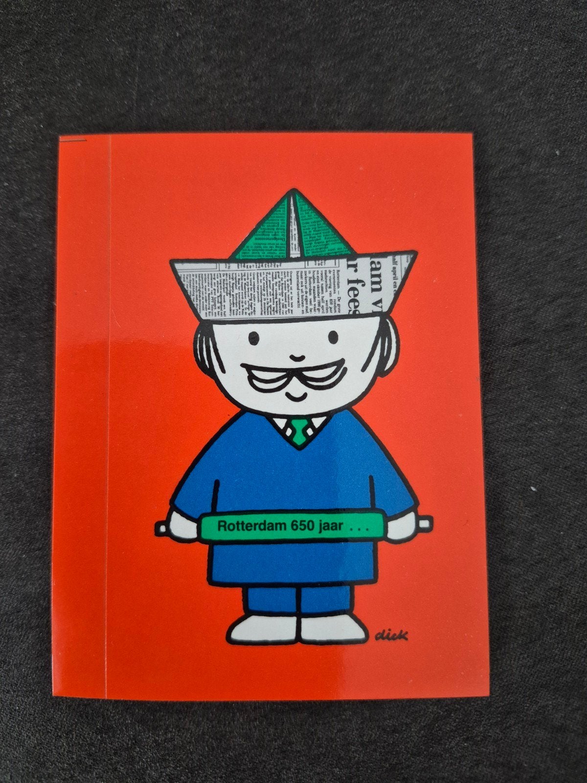 Dick Bruna Sticker - Rotterdam 650 jaar, Ophalen of Verzenden