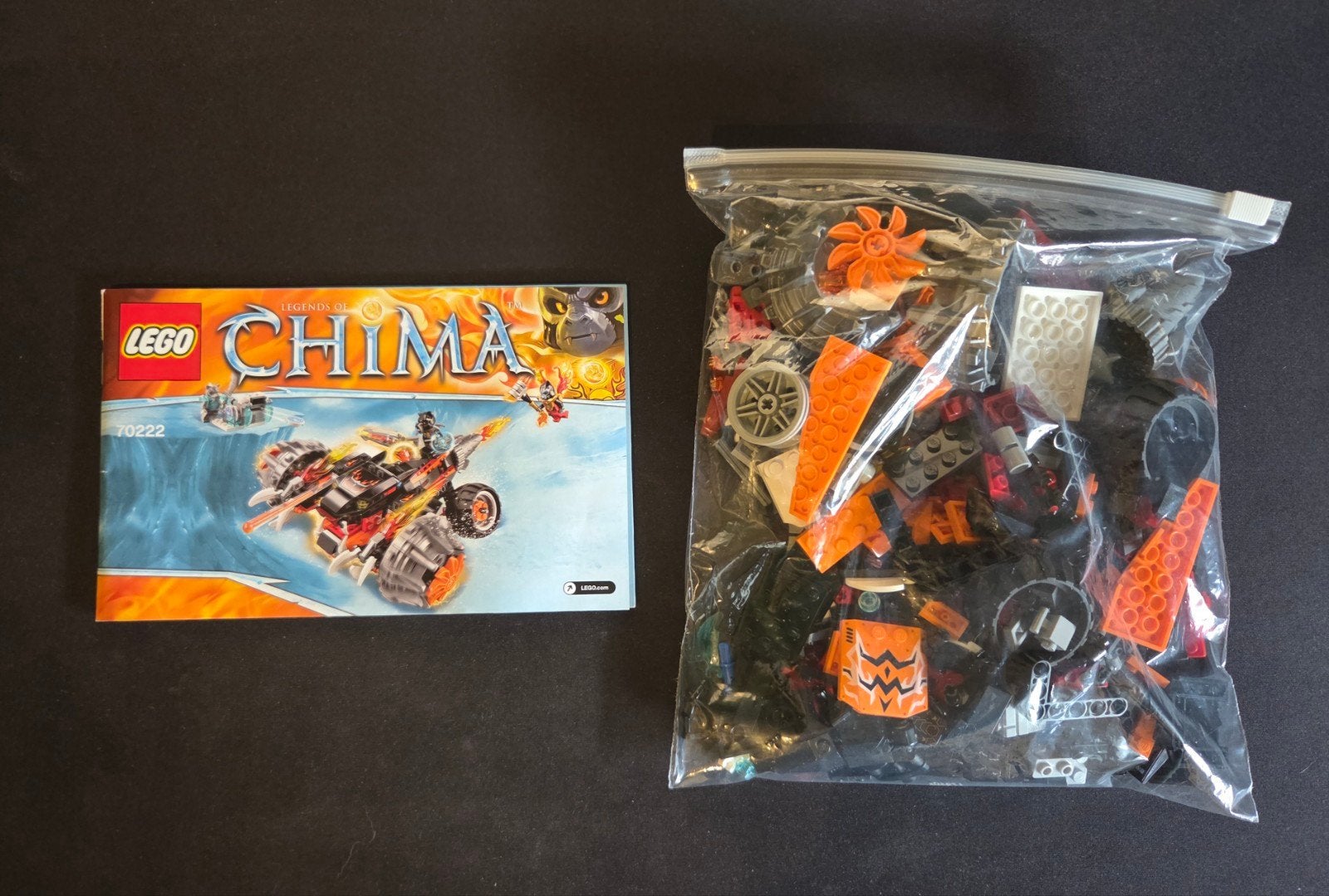Lego Chima 70222, Kinderen en Baby's, Verzenden, Zo goed als nieuw