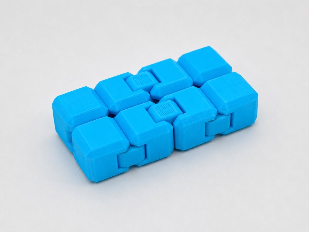 3D Infinity Cube Toy - Stressvermindering, Ophalen of Verzenden, Nieuw, Bouwen