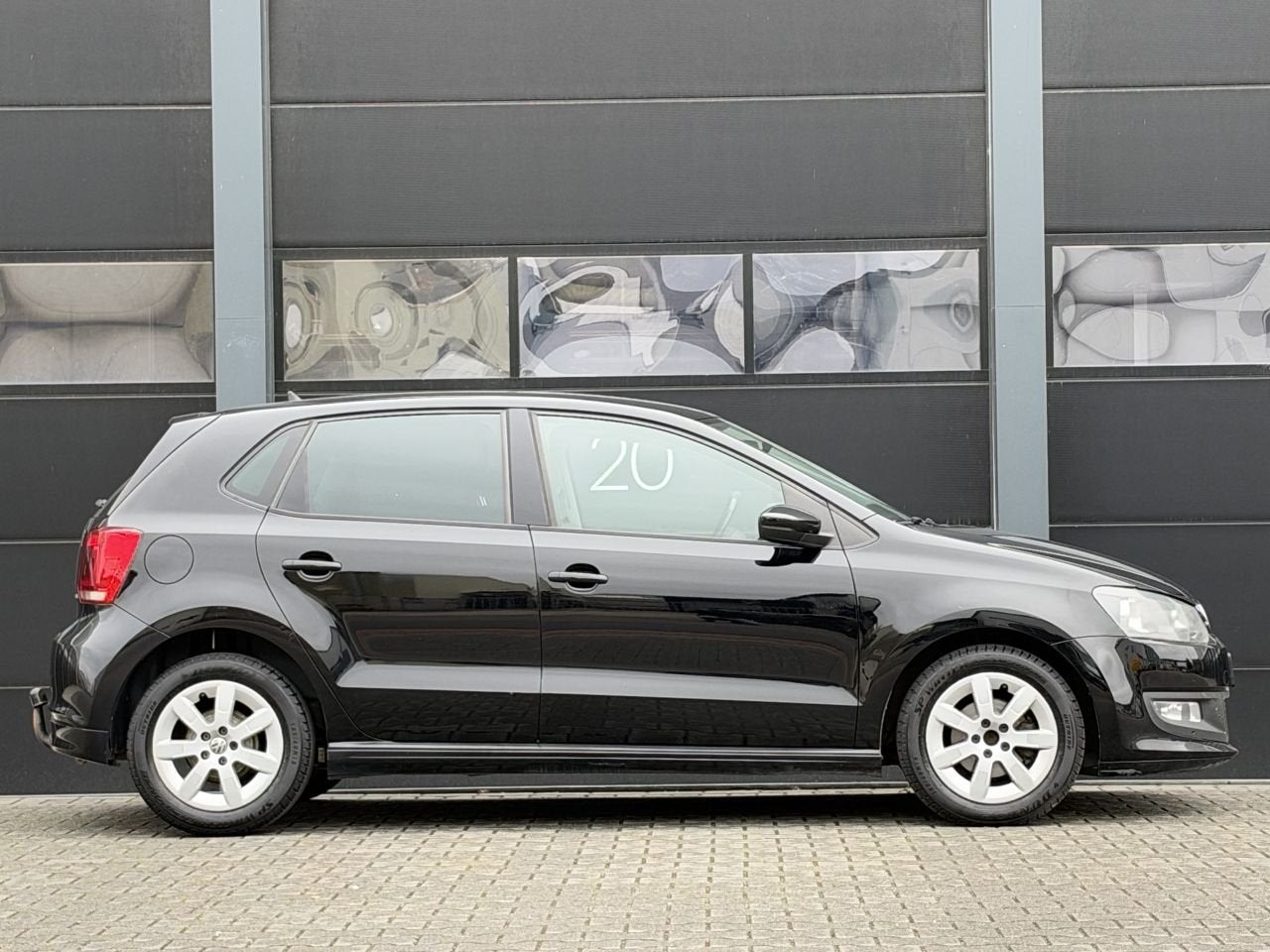 Volkswagen Polo 1.2 TDI Navi Airco (bj 2012), 96 €/maand, Zwart, Te koop, Polo