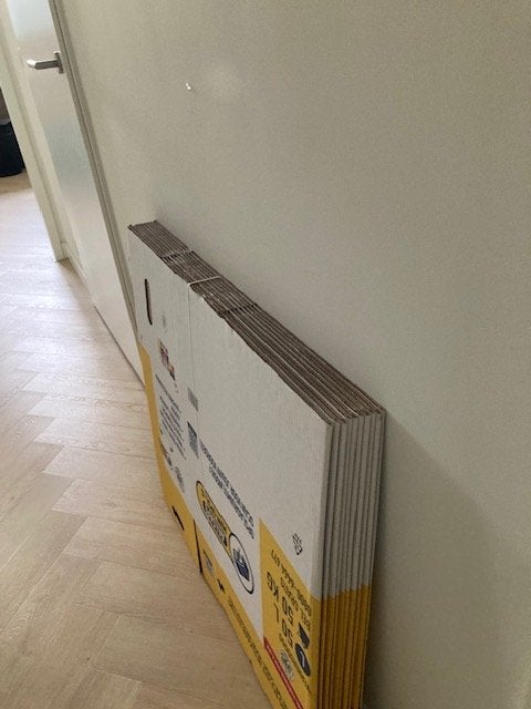 Verhuisdozen, Ophalen, Doos, 40 tot 60 cm, Opvouwbaar