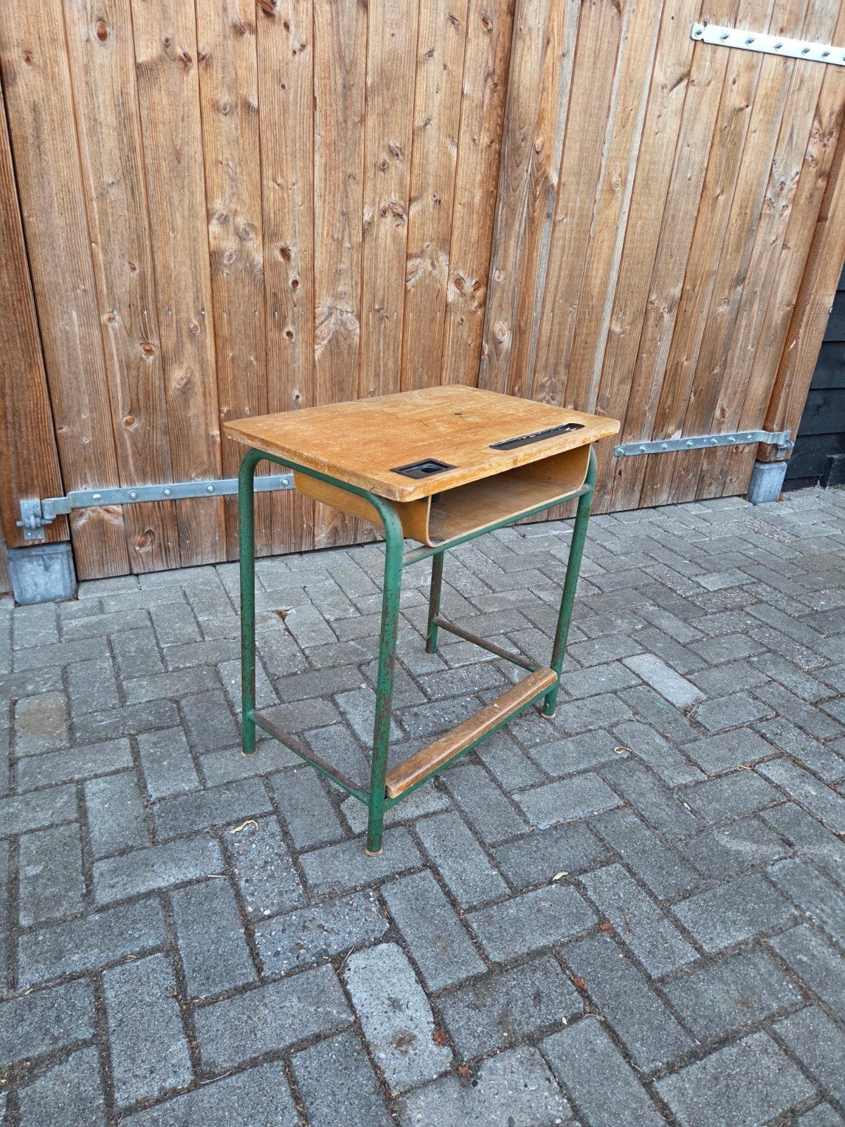 Vintage schooltafeltje jaren '40/'50, Ophalen of Verzenden
