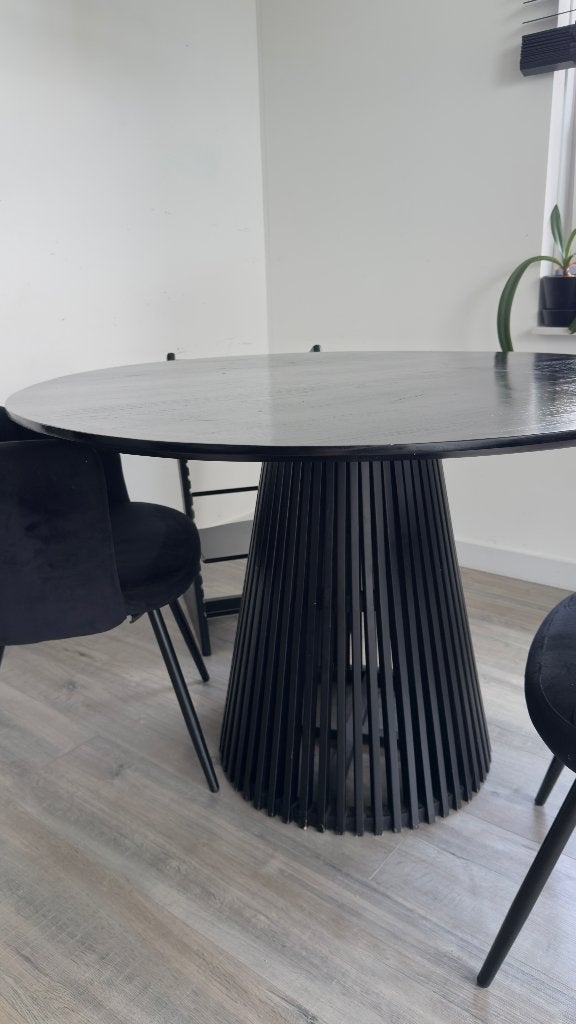 Goossens keukentafel, Huis en Inrichting, Tafels | Eettafels, Ophalen, Zo goed als nieuw, Vier personen, 100 tot 150 cm