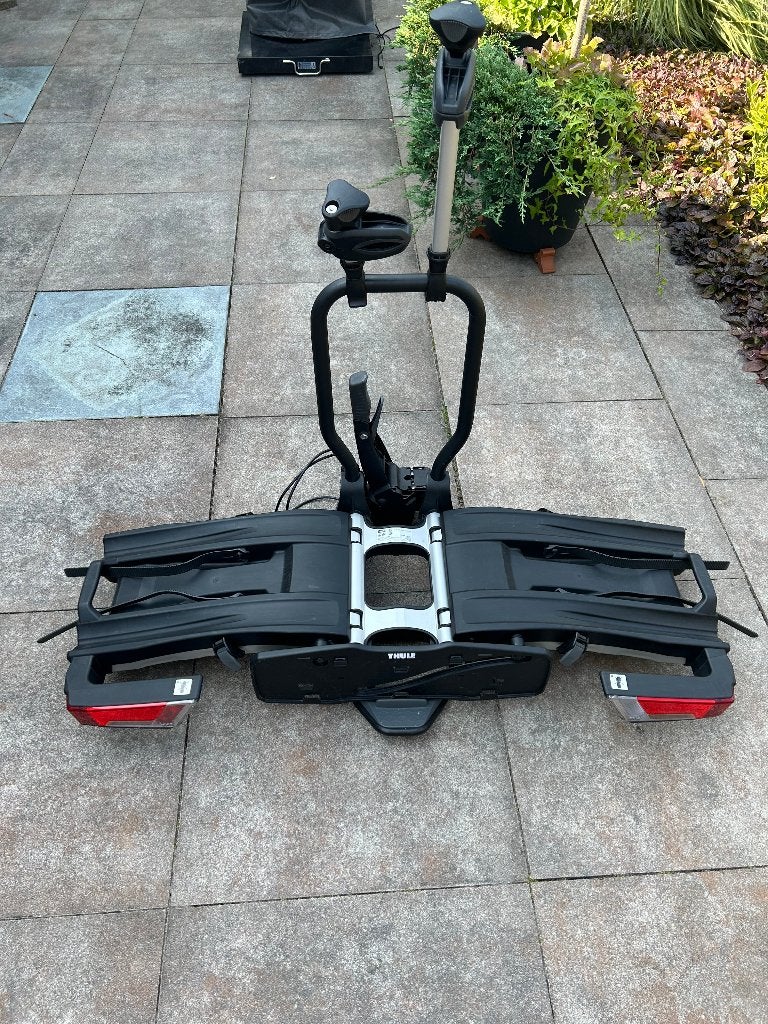 THULE EASYFOLD XT 933, Auto diversen, Fietsendragers, Ophalen, Elektrische fiets, Zo goed als nieuw, 2 fietsen