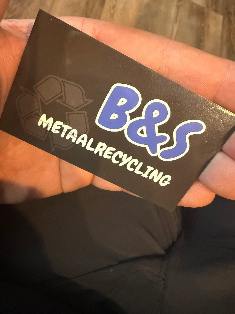 Oudijzer en metalen ophalen, Ophalen, Zo goed als nieuw, Slot