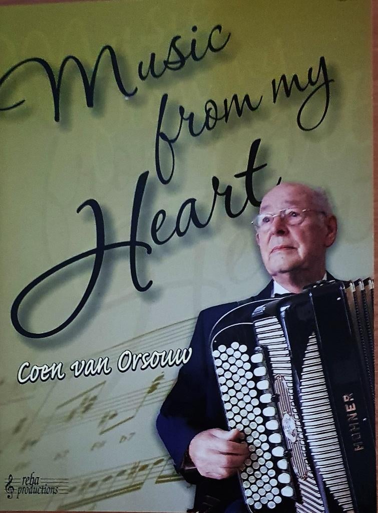 Bladmuziek Accordeon / Music from my Heart - Coen van Orsouw, Nieuw, Ophalen of Verzenden, Artiest of Componist, Populair