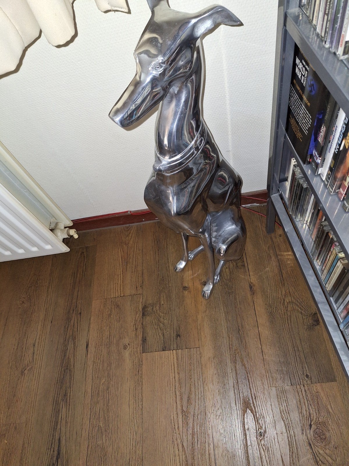 aluminium hazewind hond, Ophalen, Zo goed als nieuw, Dier