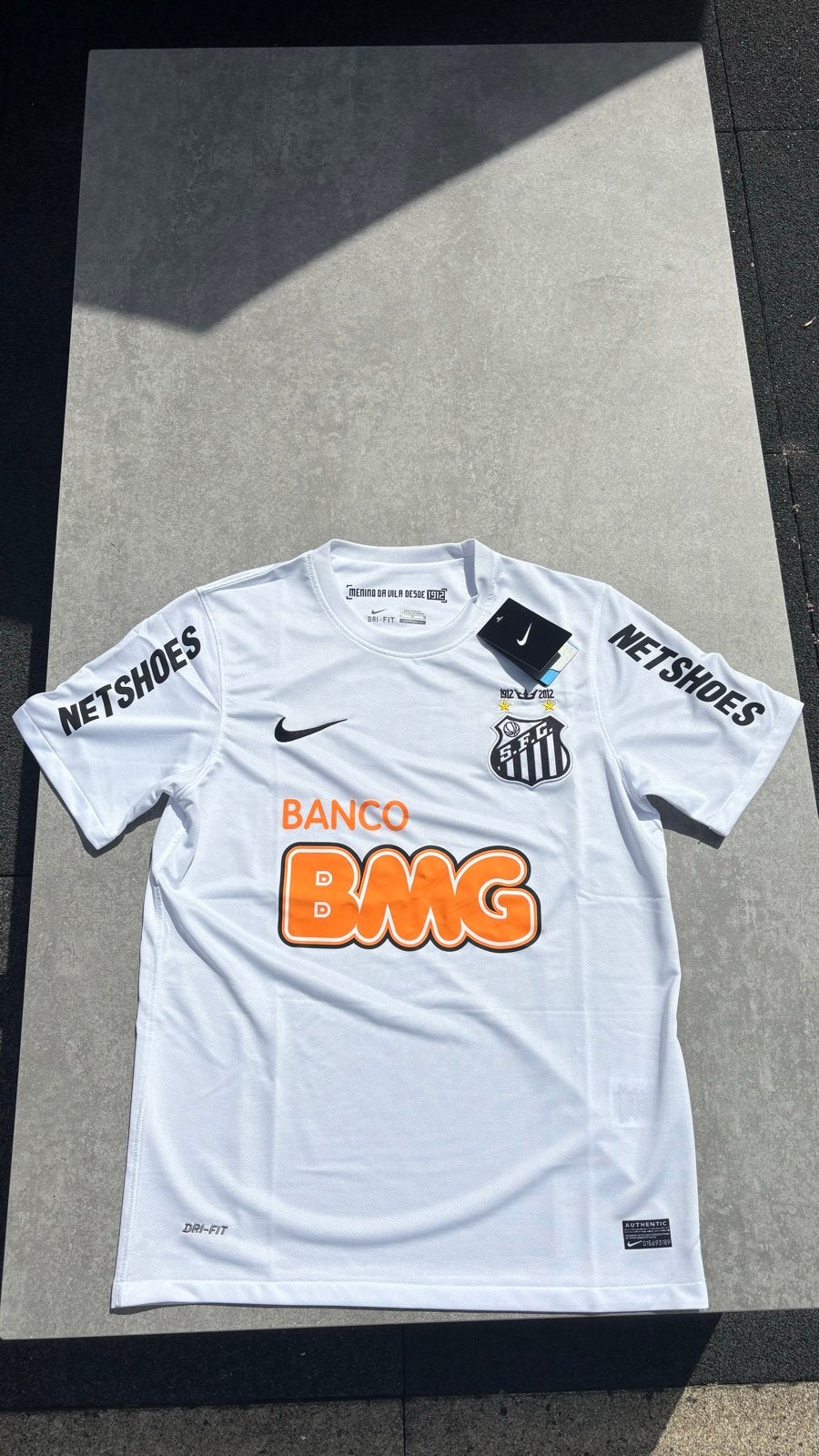 Nieuw Santos Shirt, Ophalen of Verzenden, Nieuw, Zwart