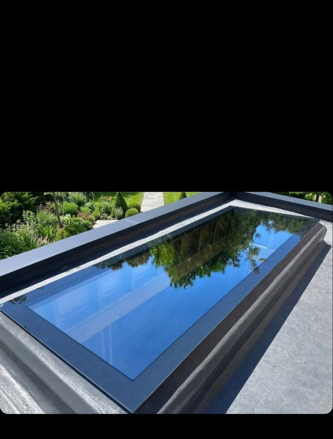 Platdakraam - licht koepel dakraam 250cmx80cm, Doe-het-zelf en Verbouw, Glas en Ramen, Ophalen, Dubbelglas, Minder dan 80 cm, 80 tot 120 cm
