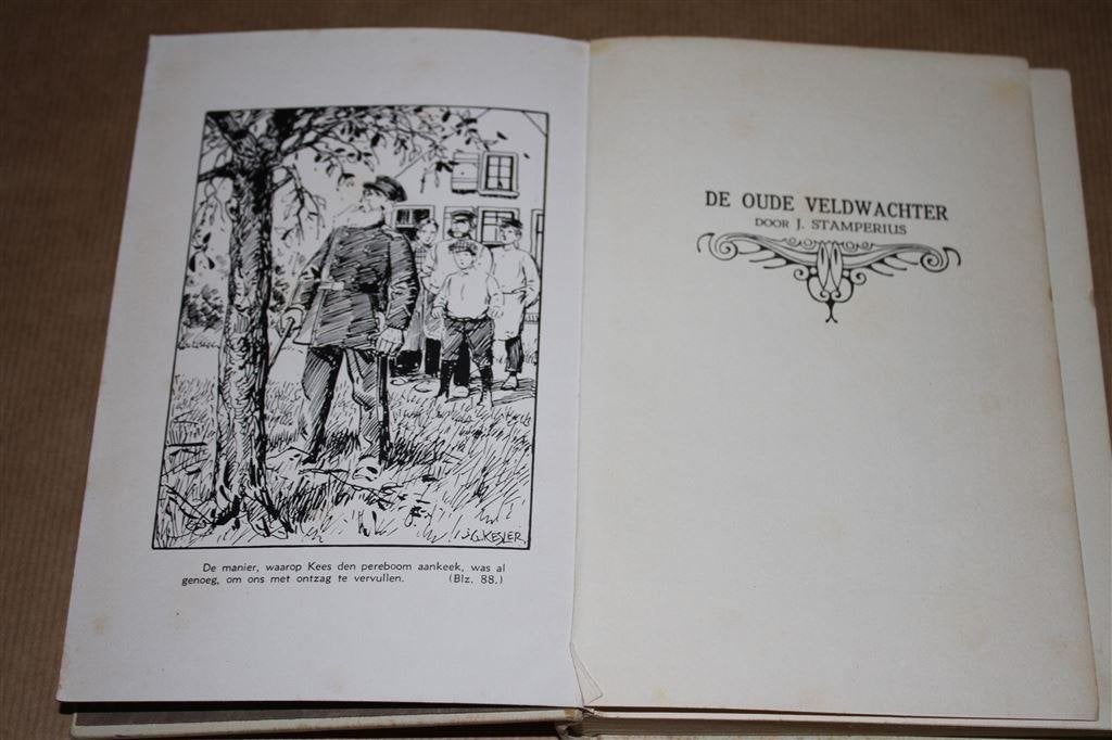 De oude veldwachter. J. Stamperius. Kluitman 1933., Ophalen of Verzenden, Gelezen