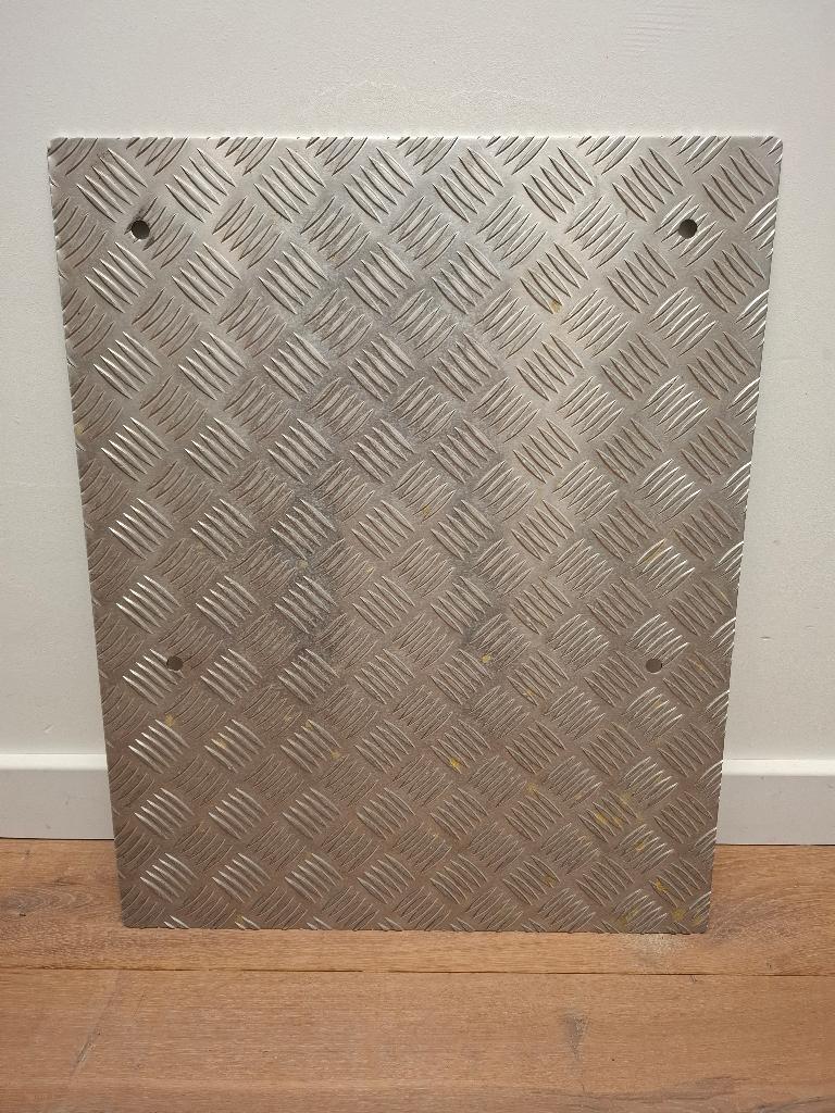 Traanplaat Aluminium - 500x620x4MM, Ophalen of Verzenden, Zo goed als nieuw, Aluminium