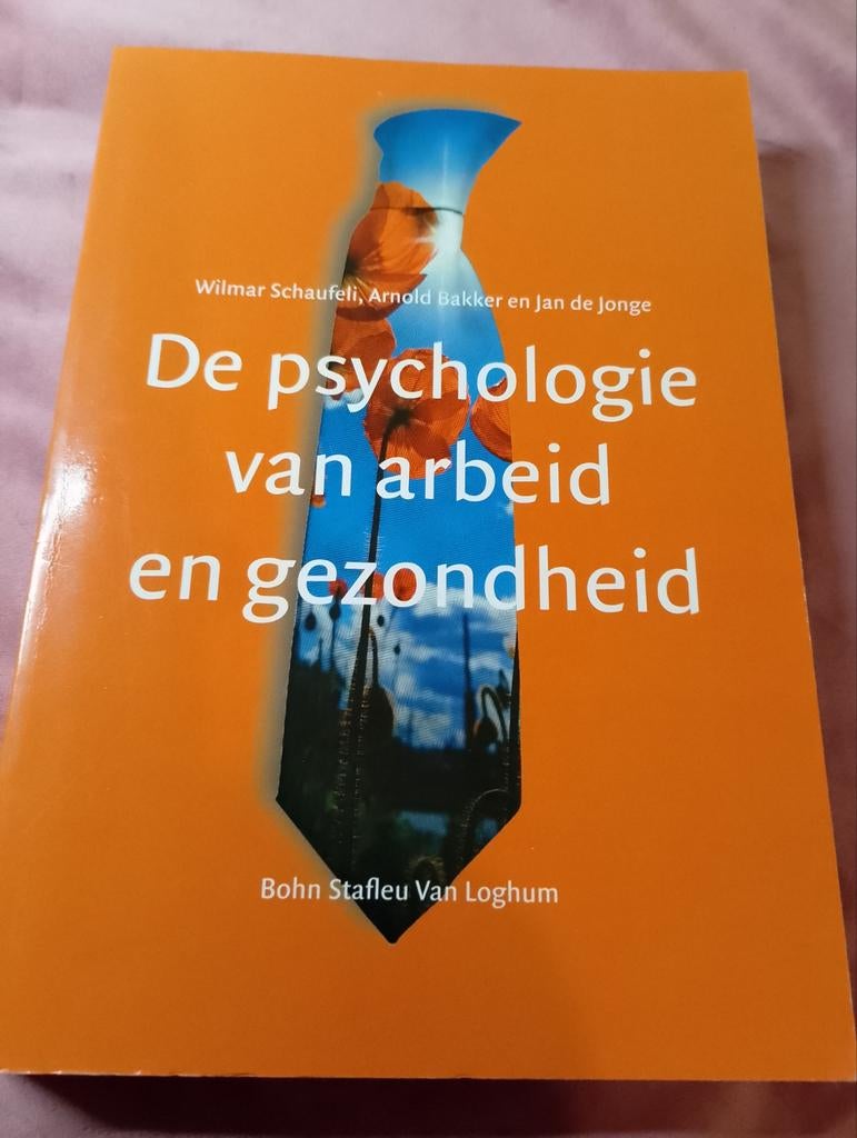 De psychologie van arbeid en gezondheid, Ophalen of Verzenden
