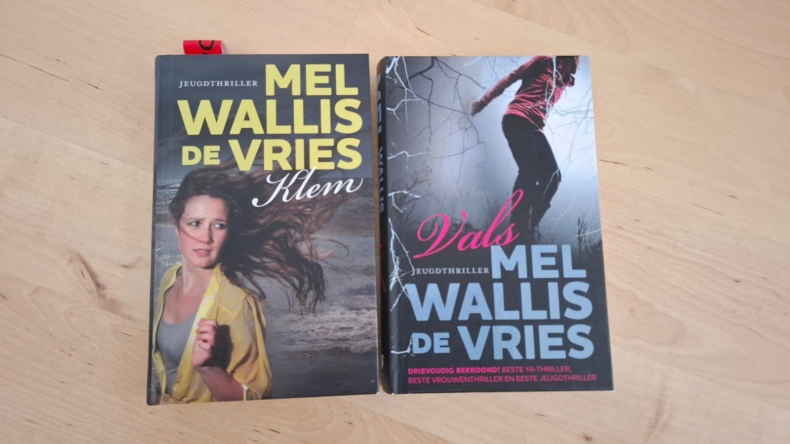 Mel Wallis de Vries - Klem & Vals (Jeugdthriller), Boeken, Ophalen of Verzenden, Gelezen, Mel Wallis de Vries, Nederland