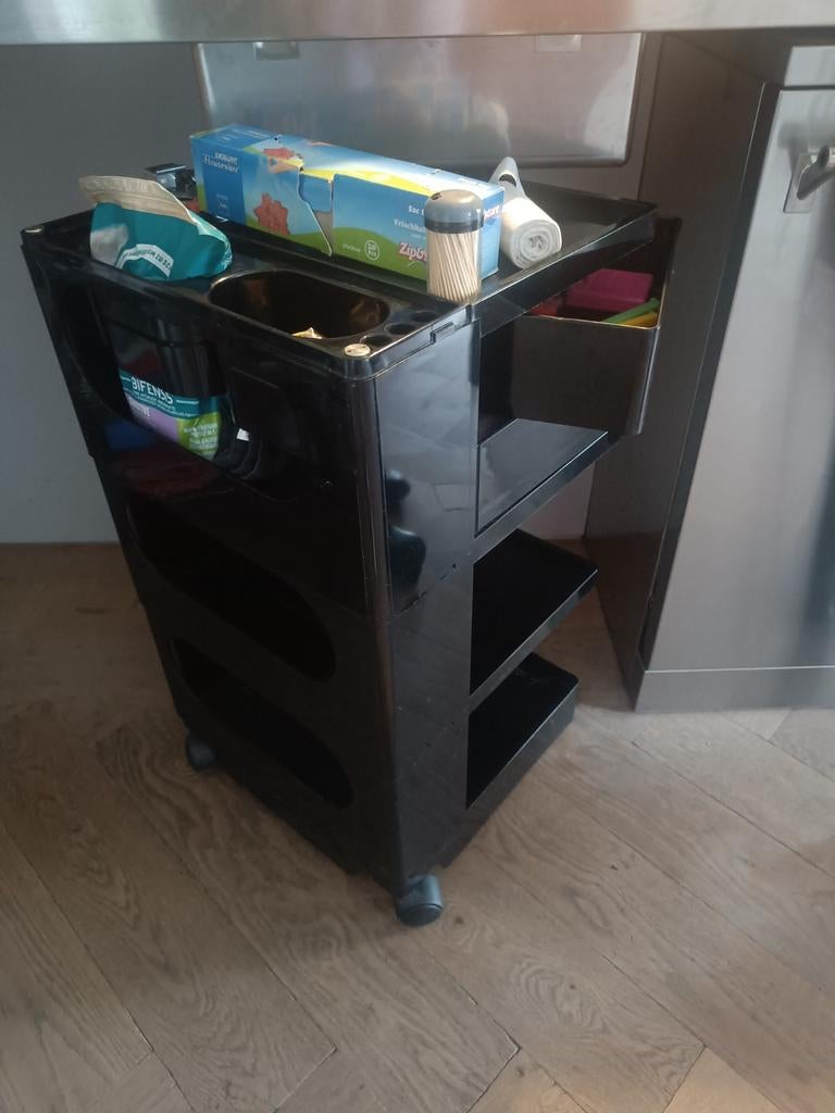 Joe Colombo design meubel / trolley voor iedere ruimte., Ophalen, 25 tot 50 cm, Minder dan 100 cm