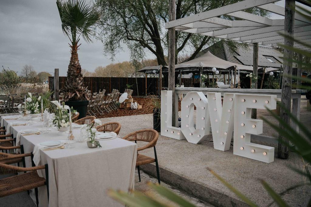 Lichtletters/loveletters/marquee letters te huur, Ophalen of Verzenden, Zo goed als nieuw, Geboorte of Huwelijk