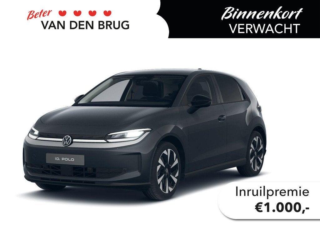 Volkswagen ID. Polo Life First Edition 52 kWh 155KW | Achter, Auto's, Volkswagen, Stof, 453 km, 1476 kg, 211 pk