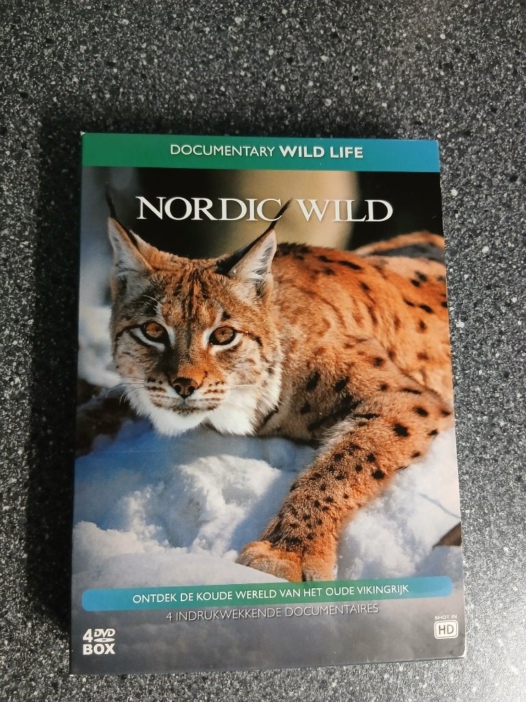 Dvd Nordic Wild - 4 dvd box, Alle leeftijden, Ophalen of Verzenden, Zo goed als nieuw, Natuur