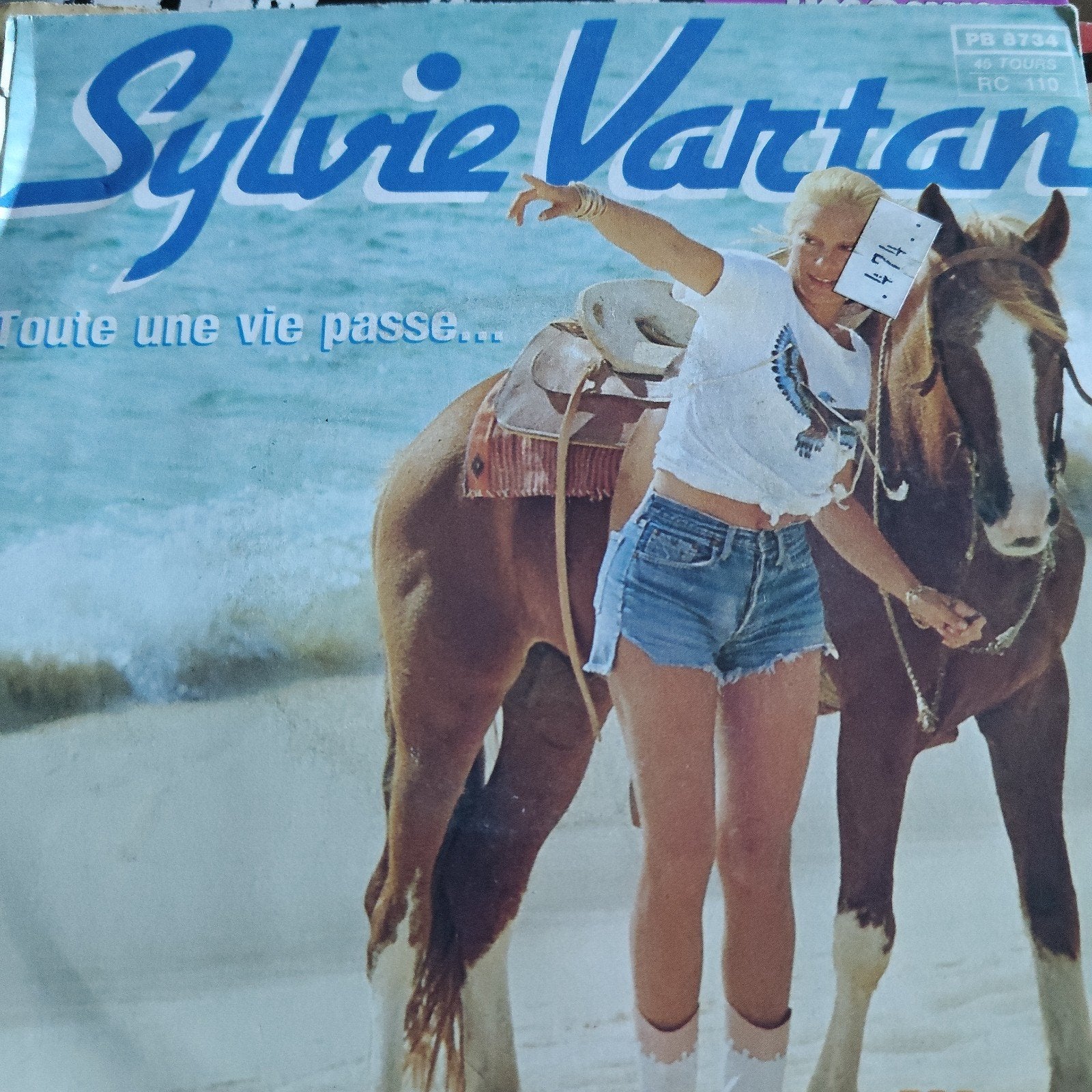 Sylvie Vartan - Toute une vie passe... (Vinyl Single), Ophalen of Verzenden, Gebruikt, 7 inch, Pop