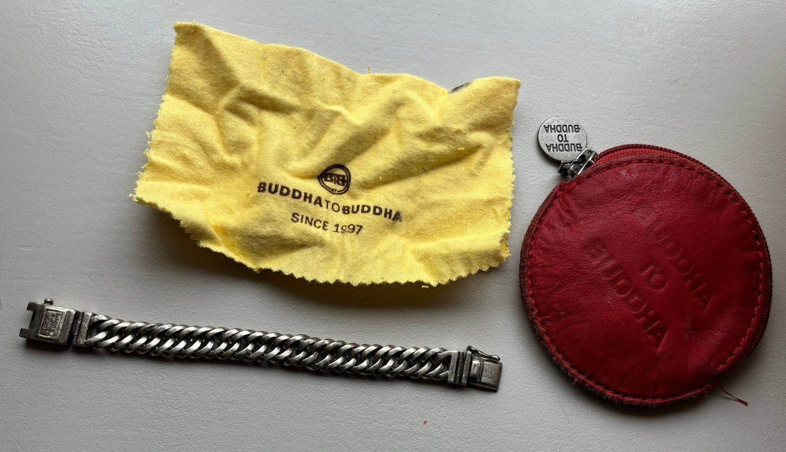 BUDDHA TO BUDDHA kinder armband, Ophalen of Verzenden, Zo goed als nieuw, Zilver, Zilver