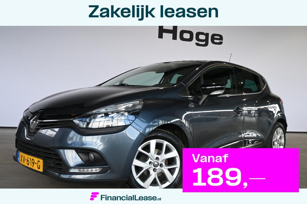 Renault Clio 1.5 dCi Limited Airco LED Navigatie Goed Onderh, Voorwielaandrijving, Stof, Gebruikt, 4 cilinders