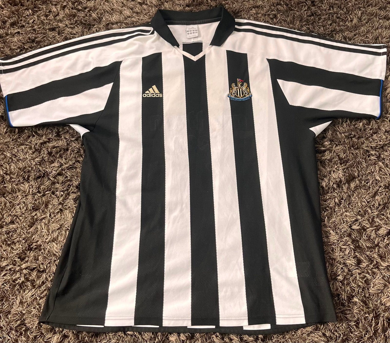 Newcastle United thuisshirt 2003-2005 (Kluivert) Maat XL, Ophalen of Verzenden, Gebruikt, Buitenlandse clubs, Shirt