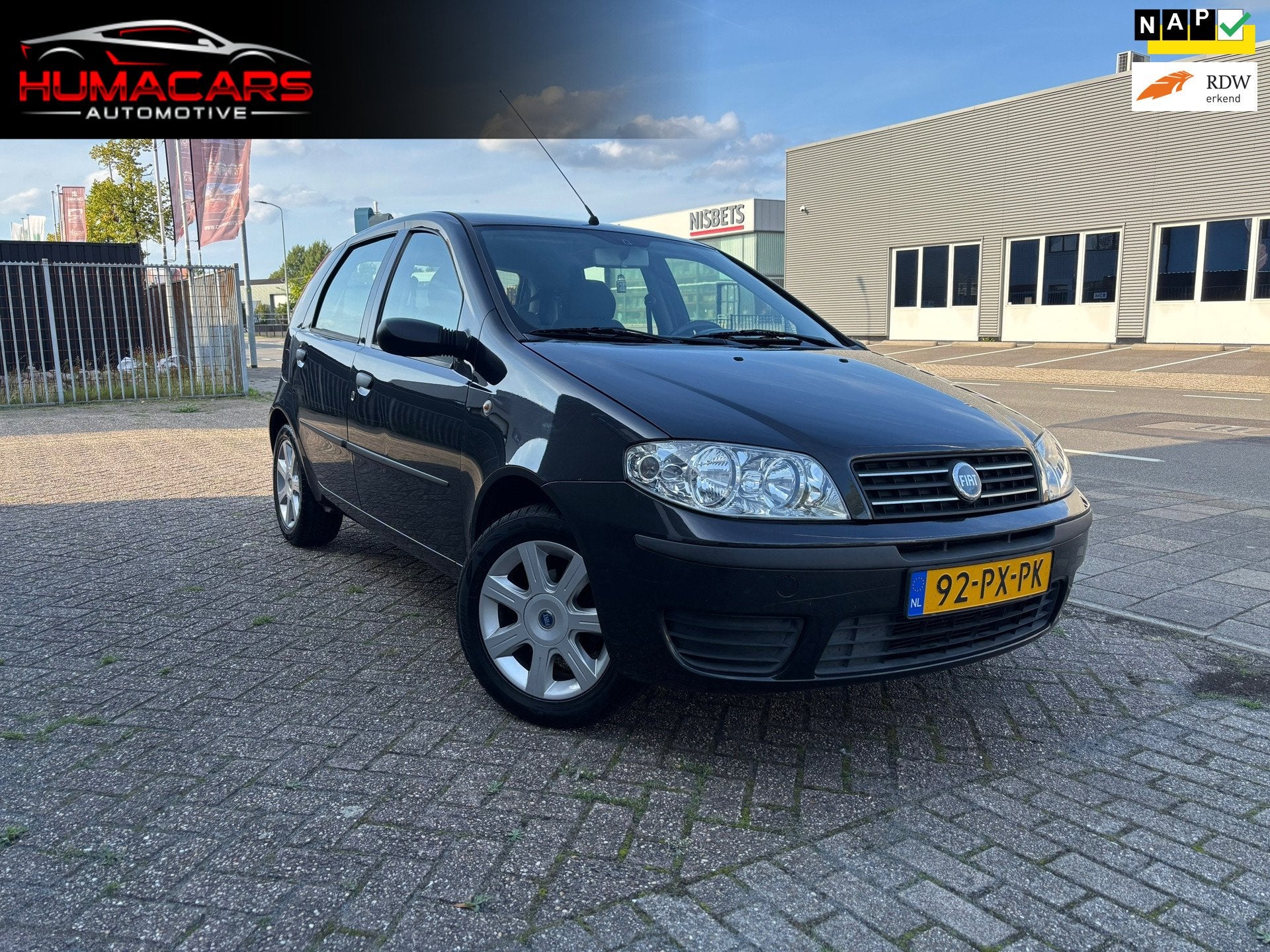 Fiat Punto 1.2 Classic|Nap|Airco|Elek ramen|5deurs, Auto's, Fiat, Voorwielaandrijving, Stof, Gebruikt, 1242 cc